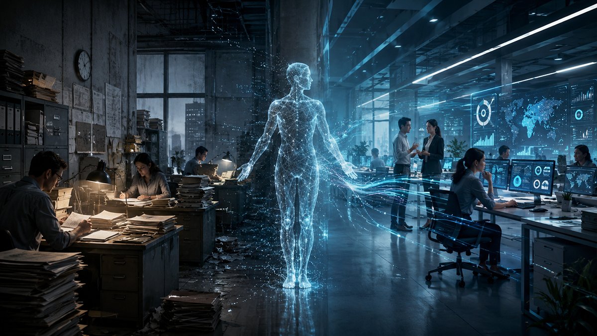 AI, the future of work, and the tension between progress and disruption.